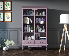 купить стильный Стеллаж Leontina Lavanda двойной арт GS27/2L в интернет-магазине