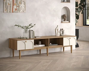 Комод под TV с двумя ящиками "Arka" AR08 в интерьере