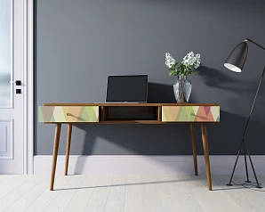 Стол рабочий "Berber" принт 16 арт BB18/Print_16