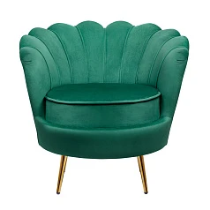 Низкое кресло ракушка Pearl Green V2 в интернет-магазине