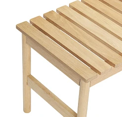 красивые БАНКЕТКА ROW HUBSCH 122 СМ, ДУБ, НАТУРАЛЬНЫЙ на заказ