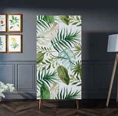 Шкаф малый двухстворчатый "Berber" принт 4 арт BB08/Print_04 в интернет-магазине