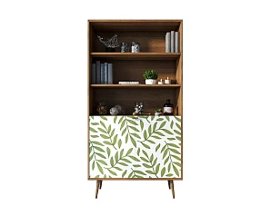 Стеллаж с дверками "Berber" принт 28 арт BB26/Print_28