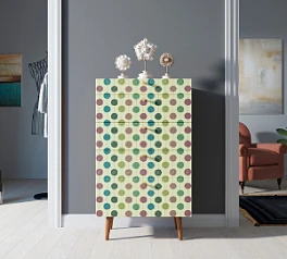 купить Комод высокий "Berber" принт 24 арт BB10/Print_24