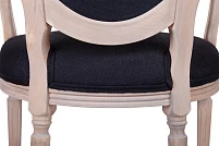 Мягкий стул с подлокотниками Delo Arm Black в интернет-магазине