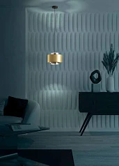 Подвесной потолочный светильник (люстра) DUGLIA в интерьере