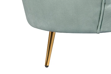 заказать Диван ракушка для гостиниц Pearl Triple Green