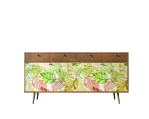 фото Комод "Berber" четыре дверки и четыре ящика 29 принт арт BB25/Print_29