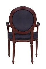 Мягкий стул с подлокотниками Delo Kora Arm Black на заказ в интернет-магазине