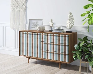 купить Комод "Bruni print 1" с ящиками и дверкой арт BR-02/print_1 в интернет-магазине