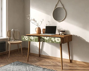 заказать стильные Стол рабочий "Berber" малый принт 53 арт BB32/Print_53