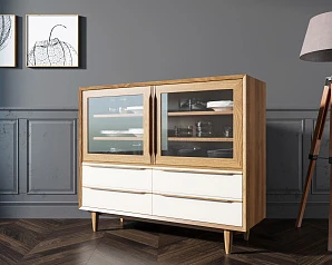 купить Буфет "Bruni white" низкий арт BR34WH