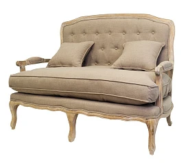 фото Прямой диван модерн Yareli Brown фиолетовый