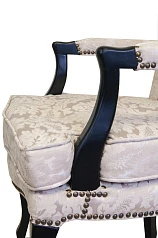 Мягкое полукресло с подлокотниками Anver Beige and Black на заказ