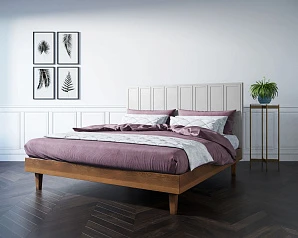 Кровать "Andersen" 160х200 см арт AN160WH в интерьере