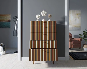купить красивые Комод высокий "Berber" принт 20 арт BB10/Print_20