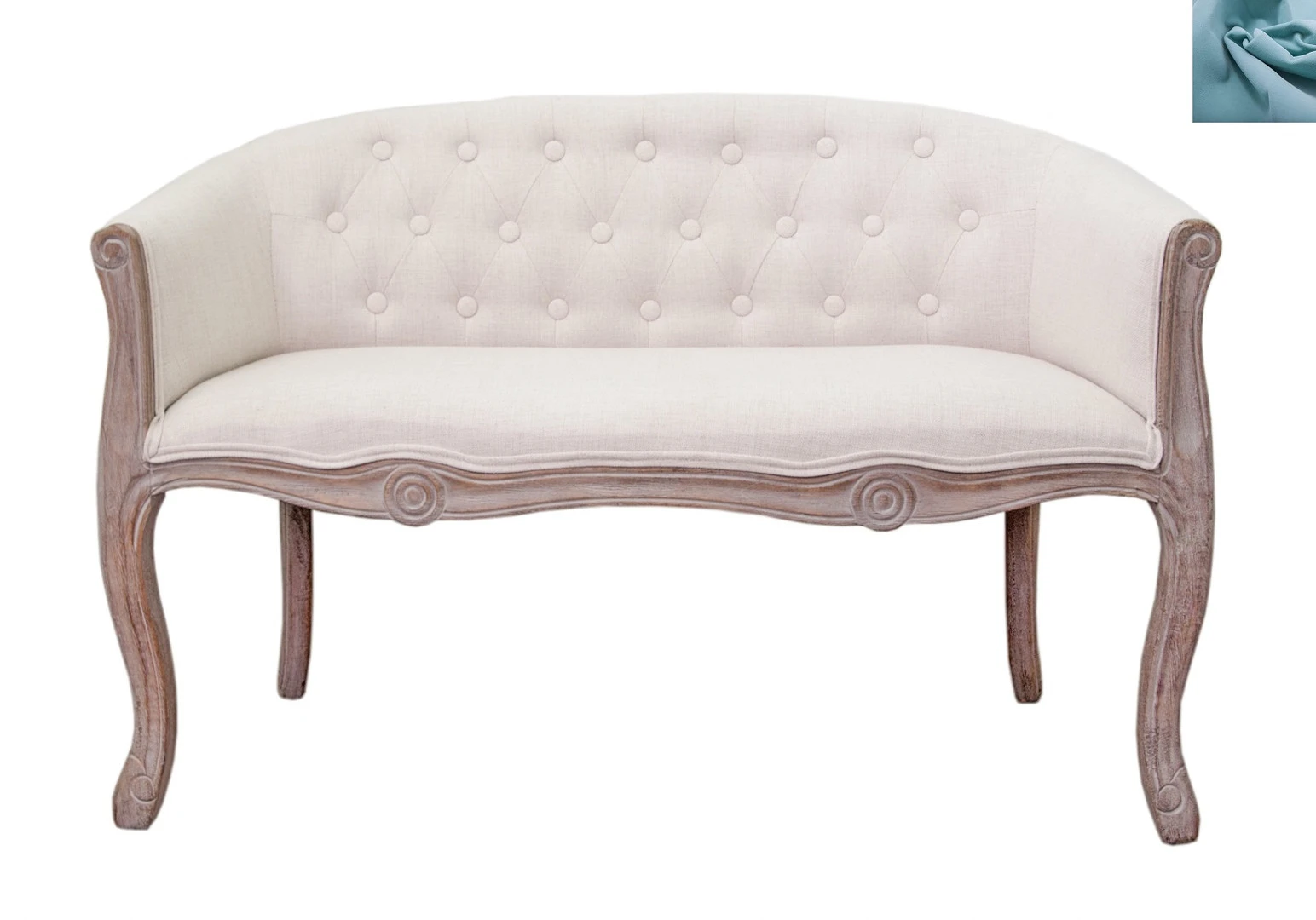 купить Диван Kandy Double Beige цвет голубой в интернет-магазине