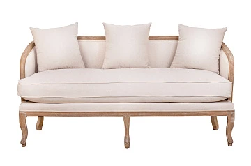 заказать Диван ретро Nora бежевый в интернет-магазине