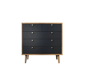 купить Комод "Berber" пять ящиков 33 принт арт BB36/Print_33 в интернет-магазине