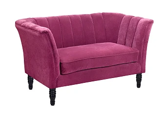 Дизайнерский двухместный диван Dalena Violet на заказ в интернет-магазине