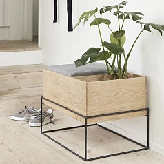 Банкетка с ящиком HUBSCH арт 880512 в интернет-магазине