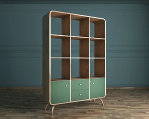 стильный Стеллаж "Ellipse" арт EL13G