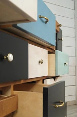 Комод «Aquarelle Birch» 14 ящиков арт RE-13ETG/4 на заказ