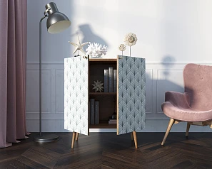 заказать Комод "Berber" две дверки малый 38 принт арт BB38/Print_38