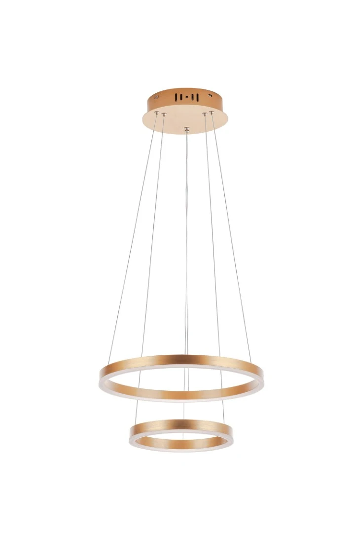 Люстра Orblaze 2 rings 400 gold в интернет-магазине