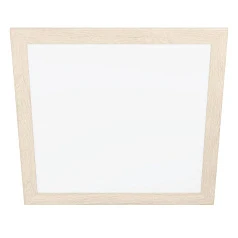 красивые 99472 Потолочный светильник PIGLIONASS, LED 32W, 4700lm, L645, B645, H55, сталь/пластик/дерево, белы на заказ