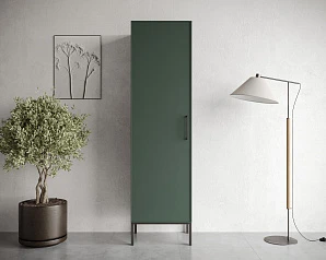 Шкаф c одной дверкой "Nicole" арт NEM101G в интерьере