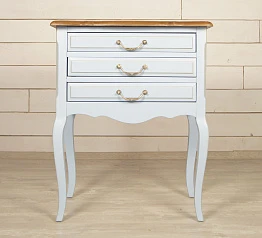 купить стильные Тумба "Leontina Blue" на 3 ящика арт ST9348B