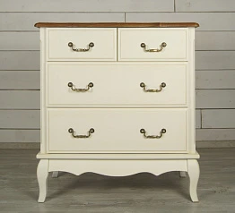 купить стильные Бежевый комод Leontina (4 ящика) арт ST9335 в интернет-магазине