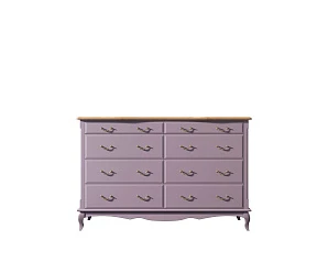 красивые Комод Leontina Lavanda на восемь ящиков арт ST9316/2L в интернет-магазине