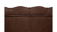купить Низкое кресло ракушка Pearl Brown V2 на черных ножках