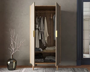 купить красивые Шкаф малый двухстворчатый "Line" R24/beige