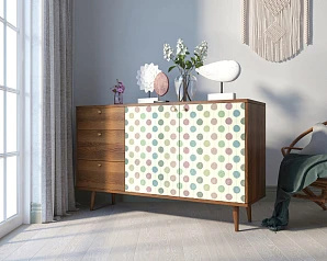 купить Комод "Berber" с двумя дверками и ящиками 24 принт арт BB05/Print_24