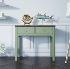 фото Консоль "Olivia" с 2 ящиками арт GA1006 в интерьере