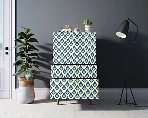 красивые Комод высокий "Berber" принт 13 арт BB10/Print_13 в интернет-магазине