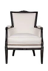 купить Мягкое полукресло с подлокотниками Tous white