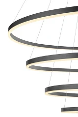 Люстра Orblaze 4 rings 1000 black
