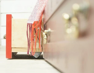 купить стильные Кровать "Gouache Birch" 160х200 см с ящиками арт M10516ETG/1 в интернет-магазине