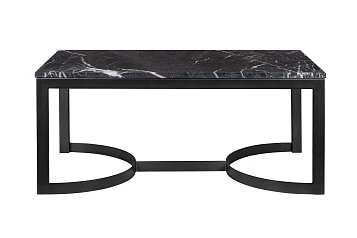 Журнальный столик прямоугольный Aron Marble-B в интерьере