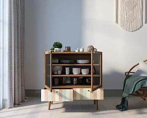 купить красивый Буфет низкий "Berber" принт 45 арт BB47/Print_45