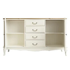 купить красивый Бежевый комод "Leontina" с дверками и ящиками арт ST9351 в интернет-магазине