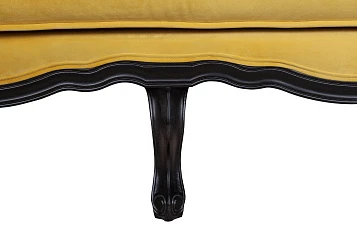 красивые Двухместный дизайнерский диван Brody Double yellow