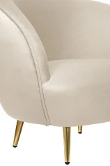 красивые Мягкое кресло для гостиниц Small Benee Beige в интернет-магазине
