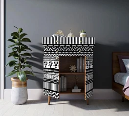 купить красивые Комод "Berber" большой принт 19 арт BB12/Print_19 в интернет-магазине