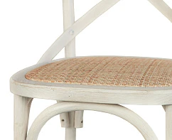 Стул ретро Cross Back White Brush в интернет-магазине