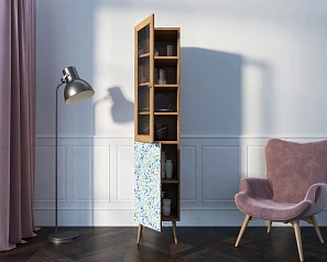 купить Буфет "Berber" узкий принт 46 арт BB39/Print_46 в интернет-магазине